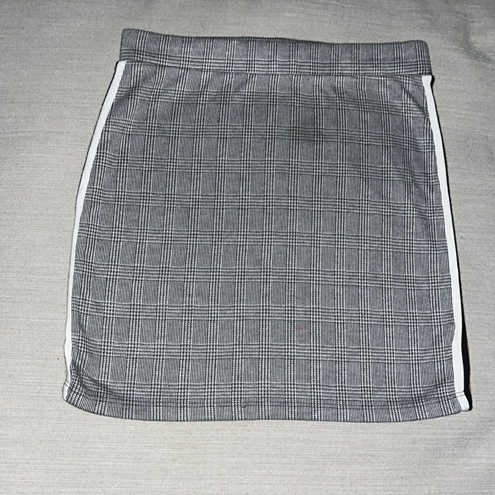 Plaid Mini Skirt 